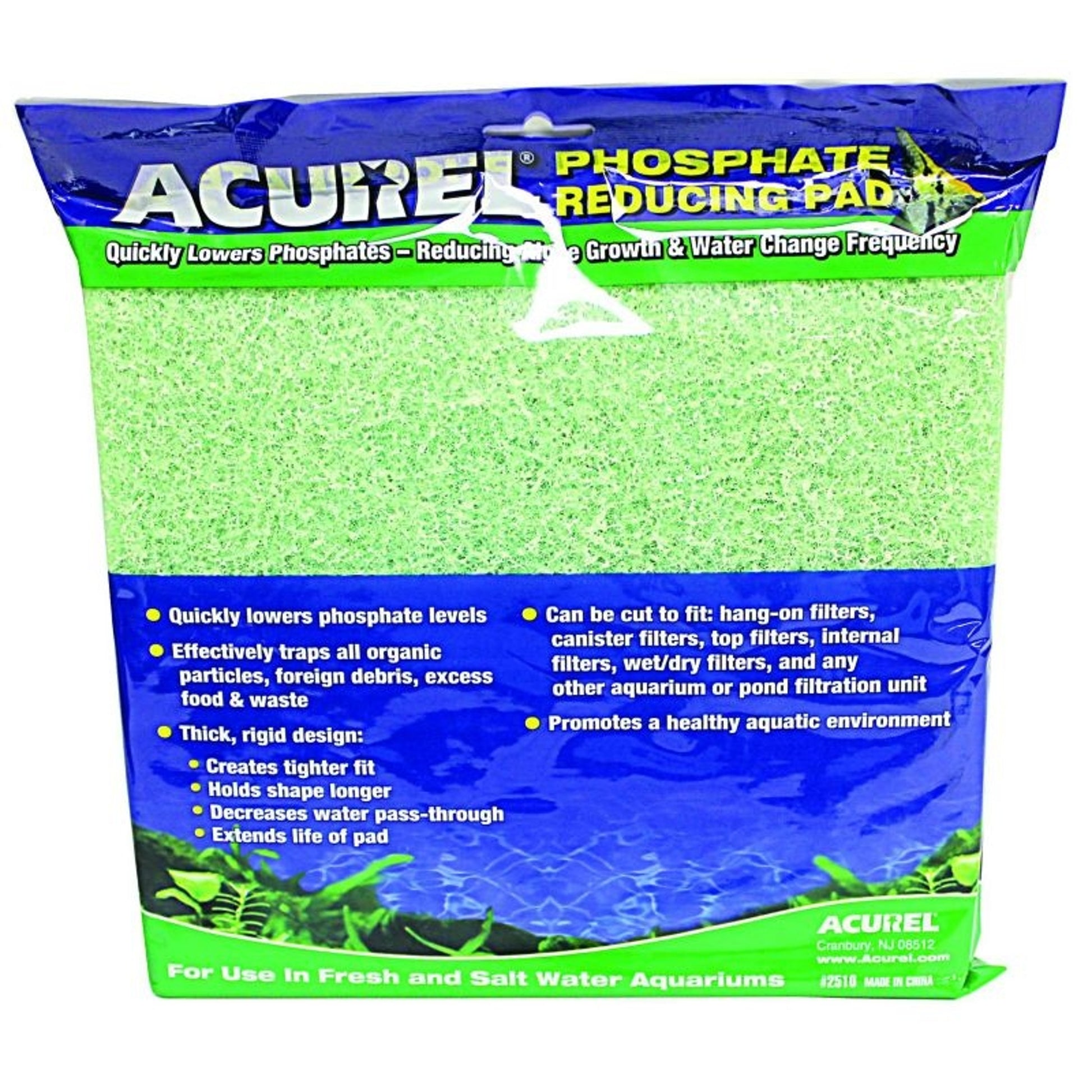Acurel Tree Acurel Phosphate Reducing Infused Media Pad 10X18– 1800PetSupplies.com