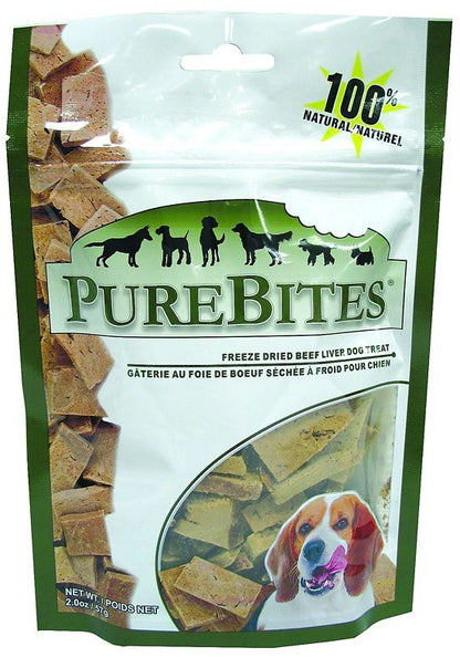 Purebites Dog Treats - Beef Liver 2oz Beef Liver