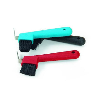 Shires Hoof Pick/Brush Black