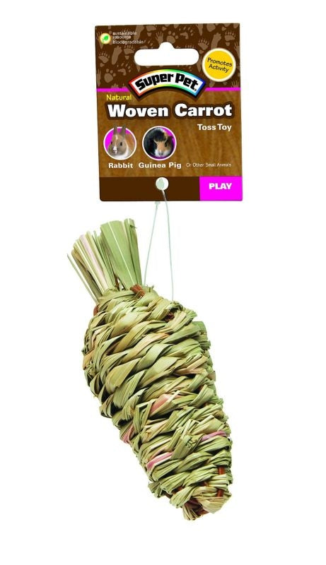Super Pet Natural Sisal Toy Large Carrot
