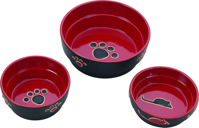 Spot Fresco Cat Dish 5 Red