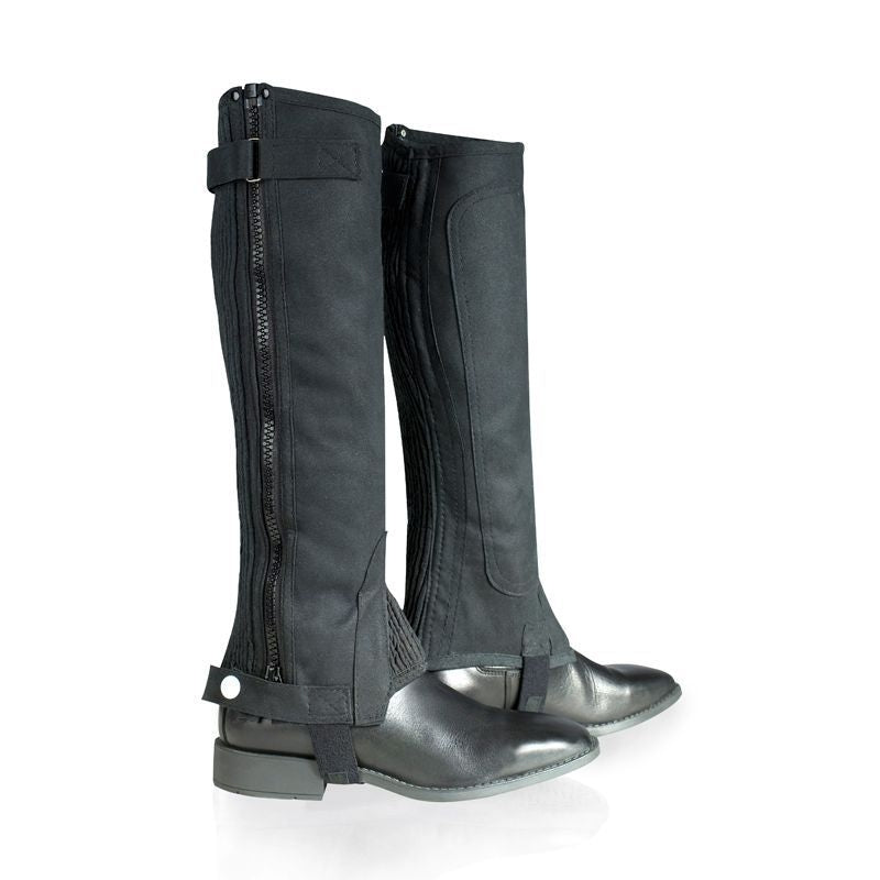 HorZe Amara Chaps With Rib LG Black