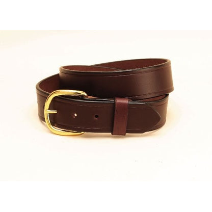 Tory 1 1/2In Plain Belt With Brass Buckle 32 Havana