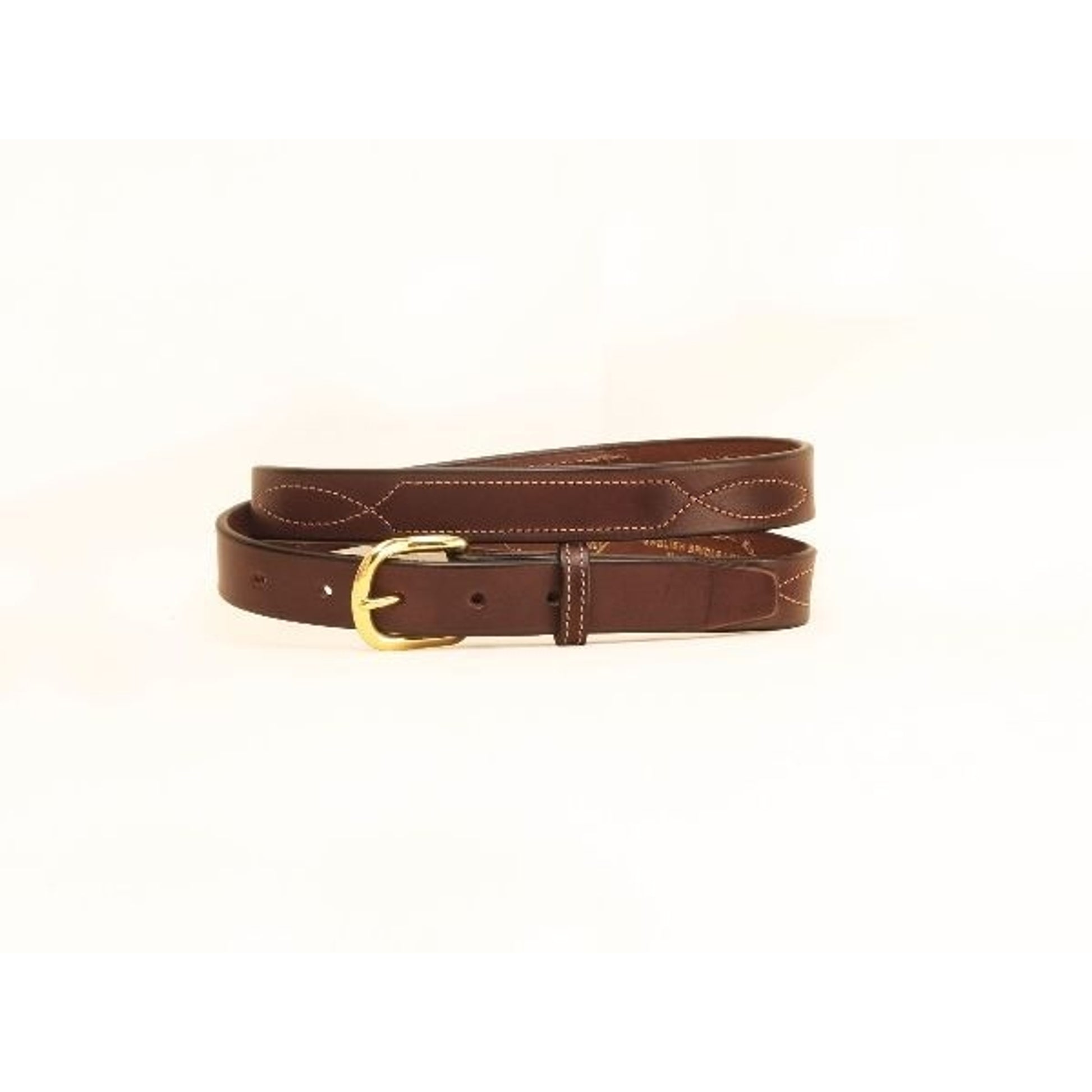 Tory 1In Belt With Stitched Pattern 28 Blk/Gry