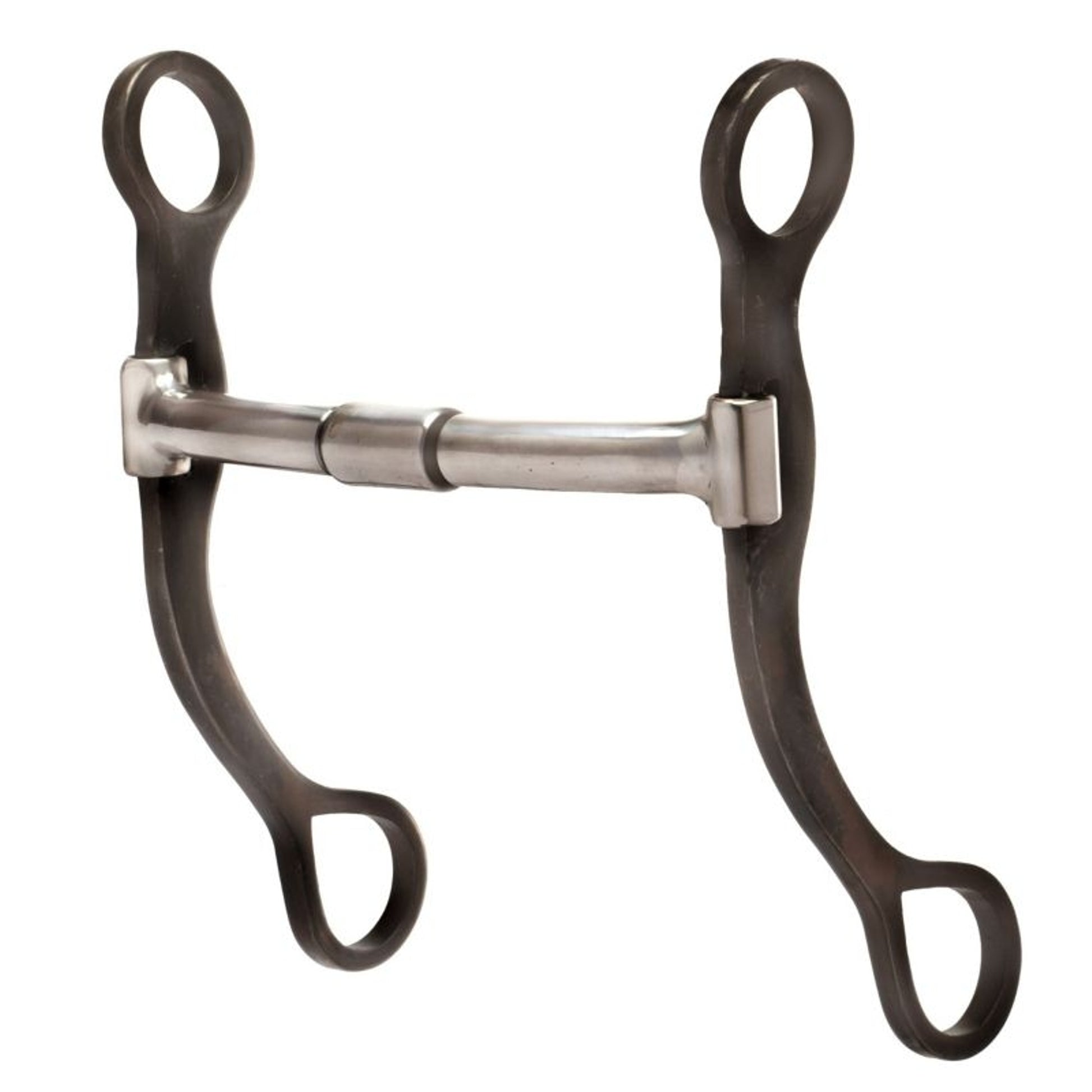 Weaver Antiqued Shank Snaffle With Copper Inlay 5