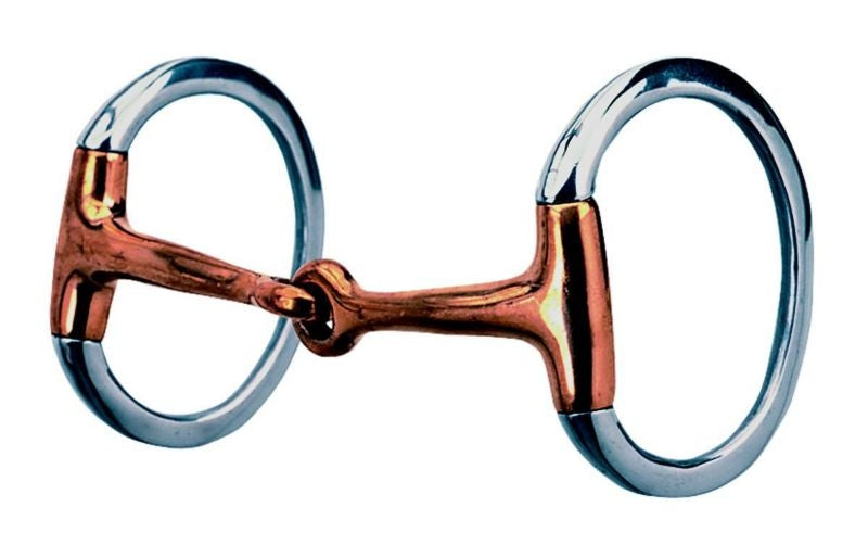 Weaver Eggbutt Snaffle Bit with Copper Mouth 5