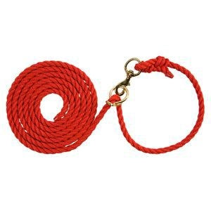 Livestock Adjustable Poly Neck Rope 1/2 x 10ft Brn