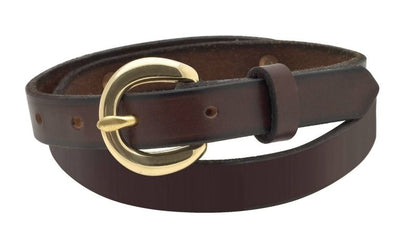 Perris 3/4 Leather Belt Large Black