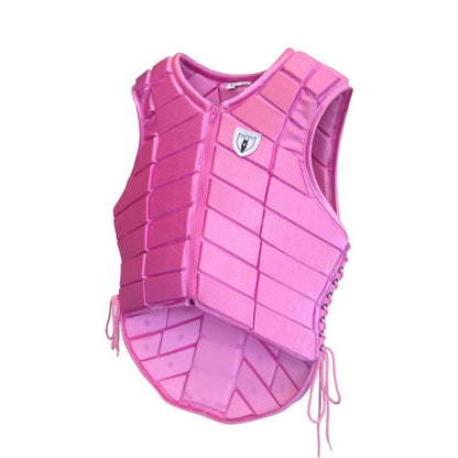 Tipperary Youth Eventer Protective Vest LG Pink