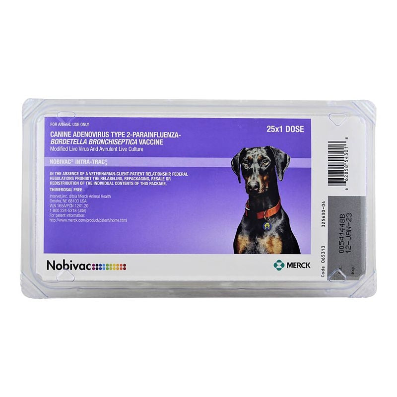 Nobivac Intra-Trac 3Intranasal Vaccine 25x1ml