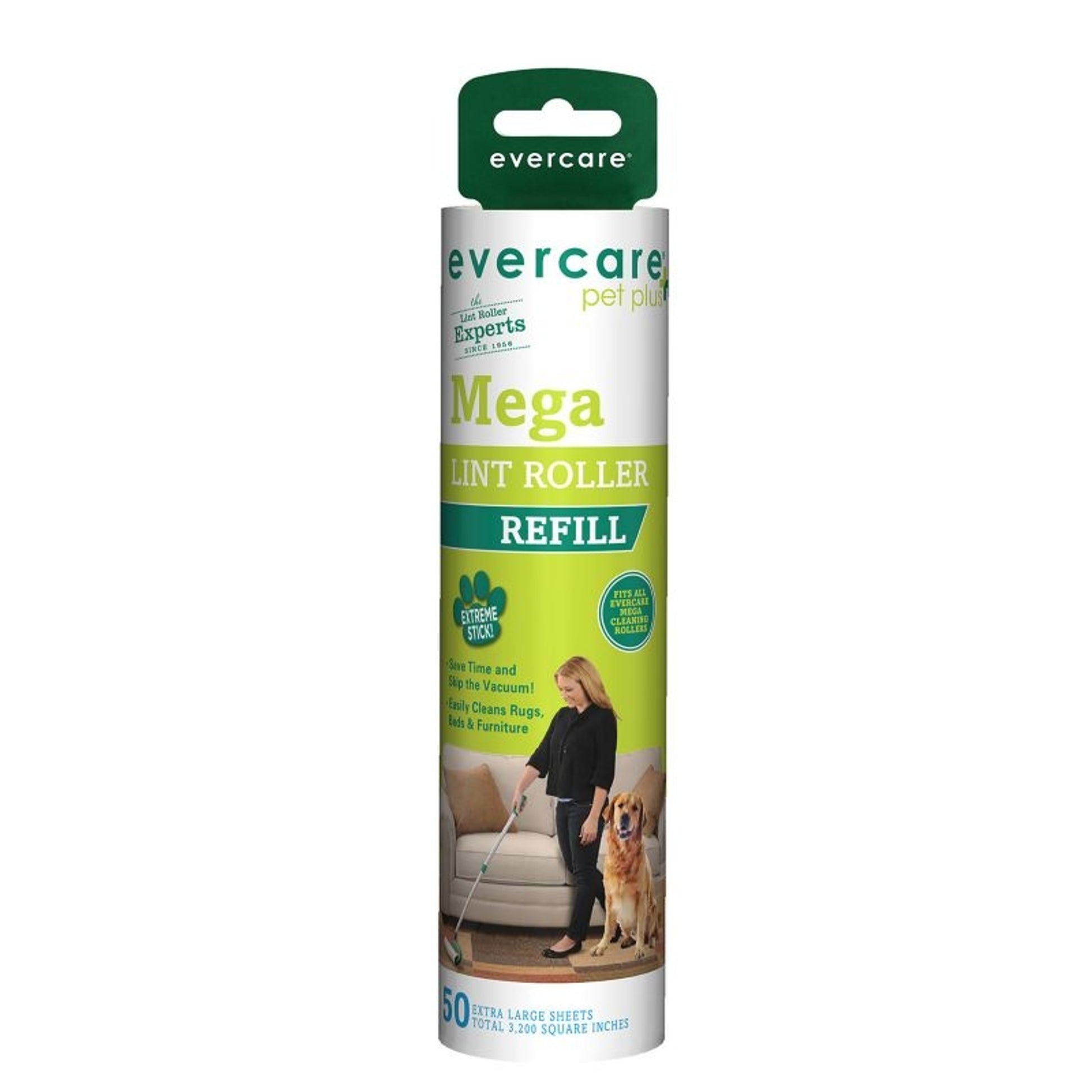 Evercare Pet Extreme Stick Refill for Mega Roller