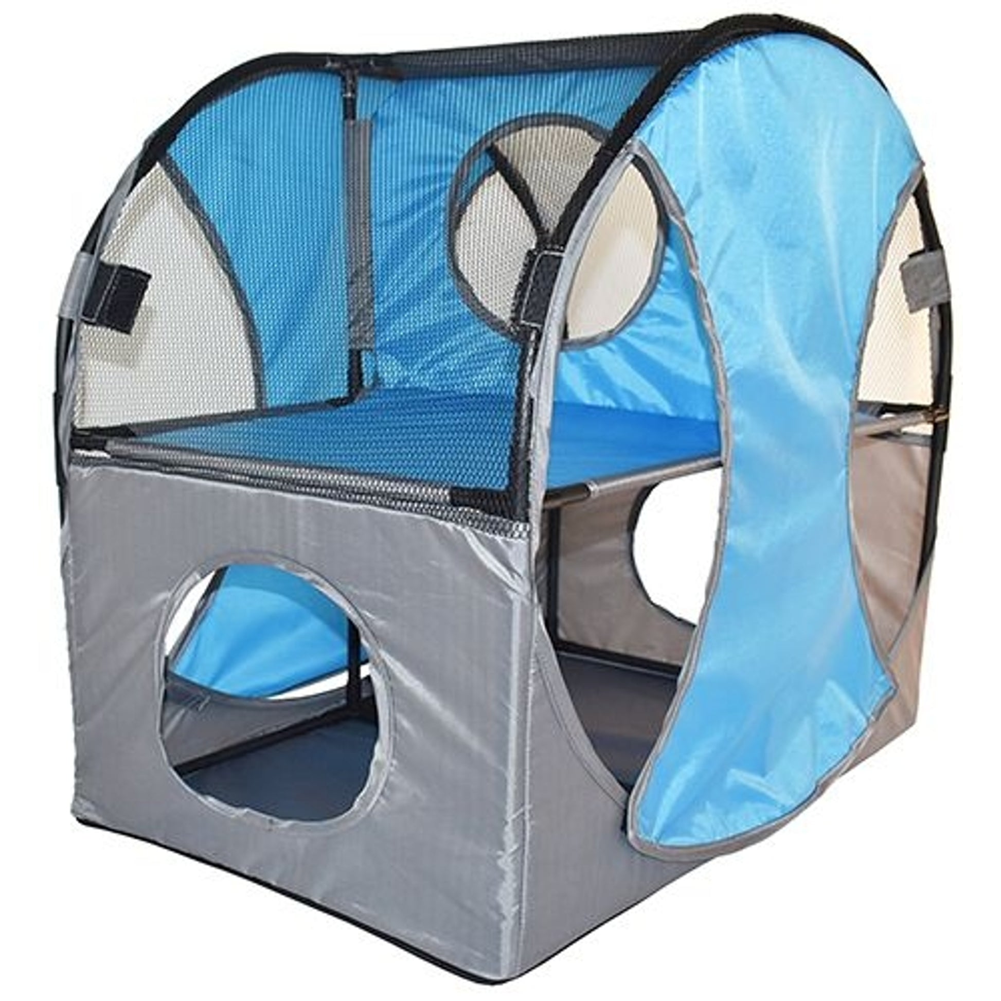 Pet Life Kitty-Play Soft Folding Cat House