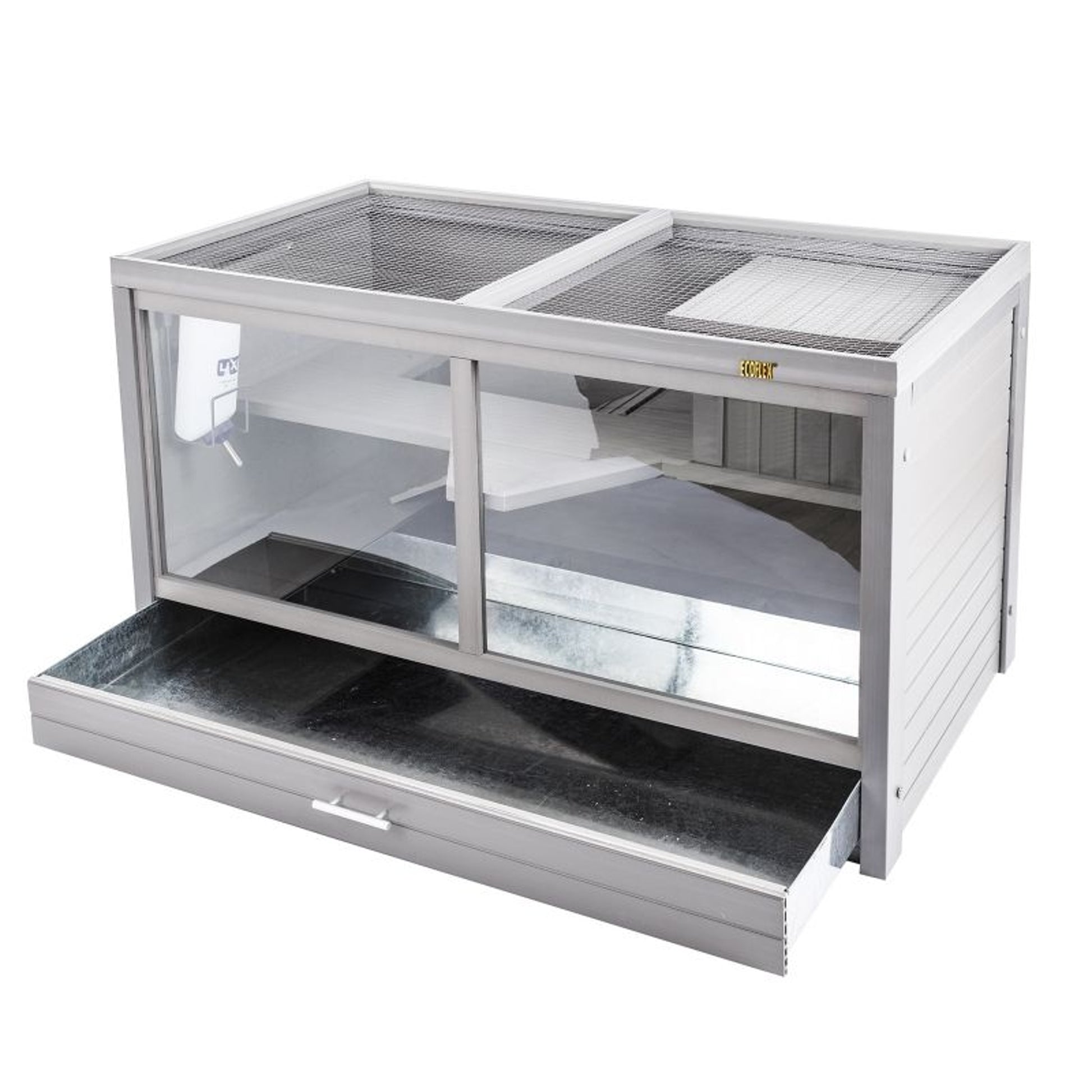 New Age Pet ecoFLEX Grey Park Avenue Indoor Hutch