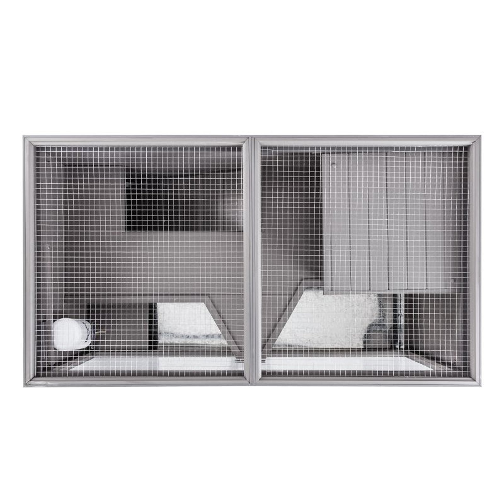 New Age Pet ecoFLEX Grey Park Avenue Indoor Hutch