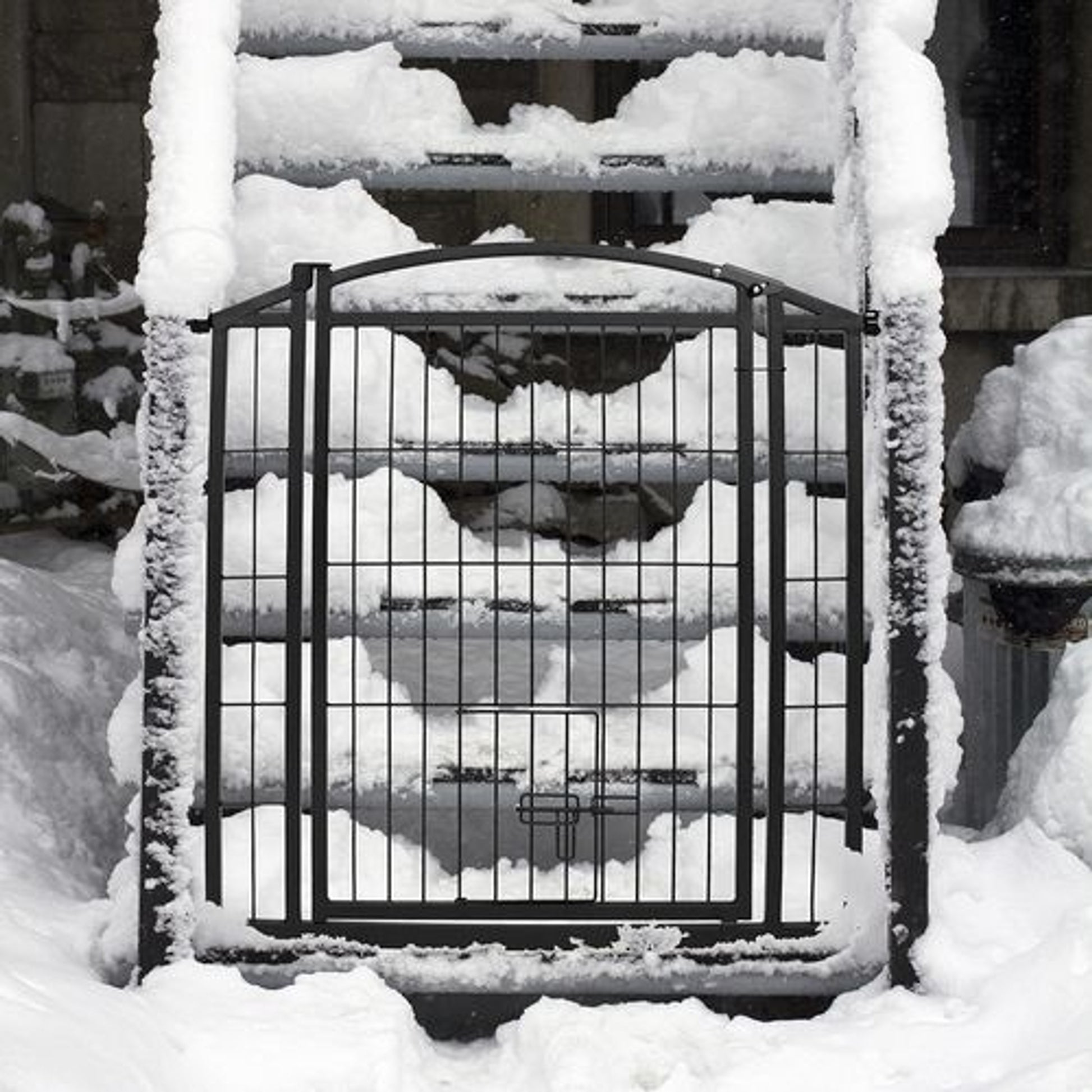 Carlson Pet Outdoor Walk-Thru Pet Gate