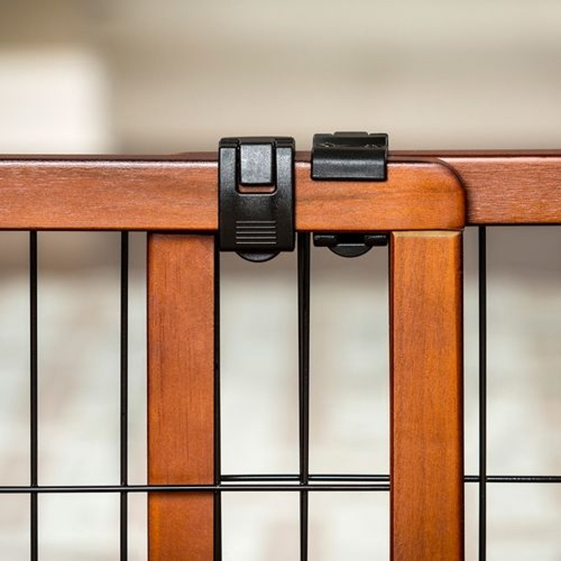 Carlson Pet Freestanding Extra Tall Wood Pet Gate