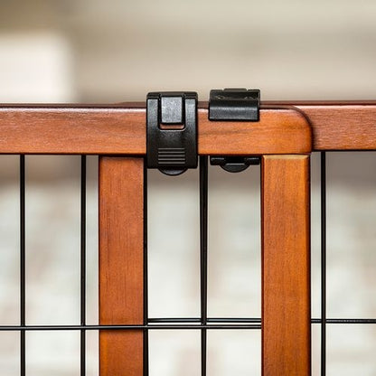 Carlson Pet Freestanding Extra Tall Wood Pet Gate
