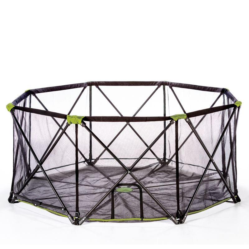 Carlson Pet Portable Eight-Panel Green Pet Pen