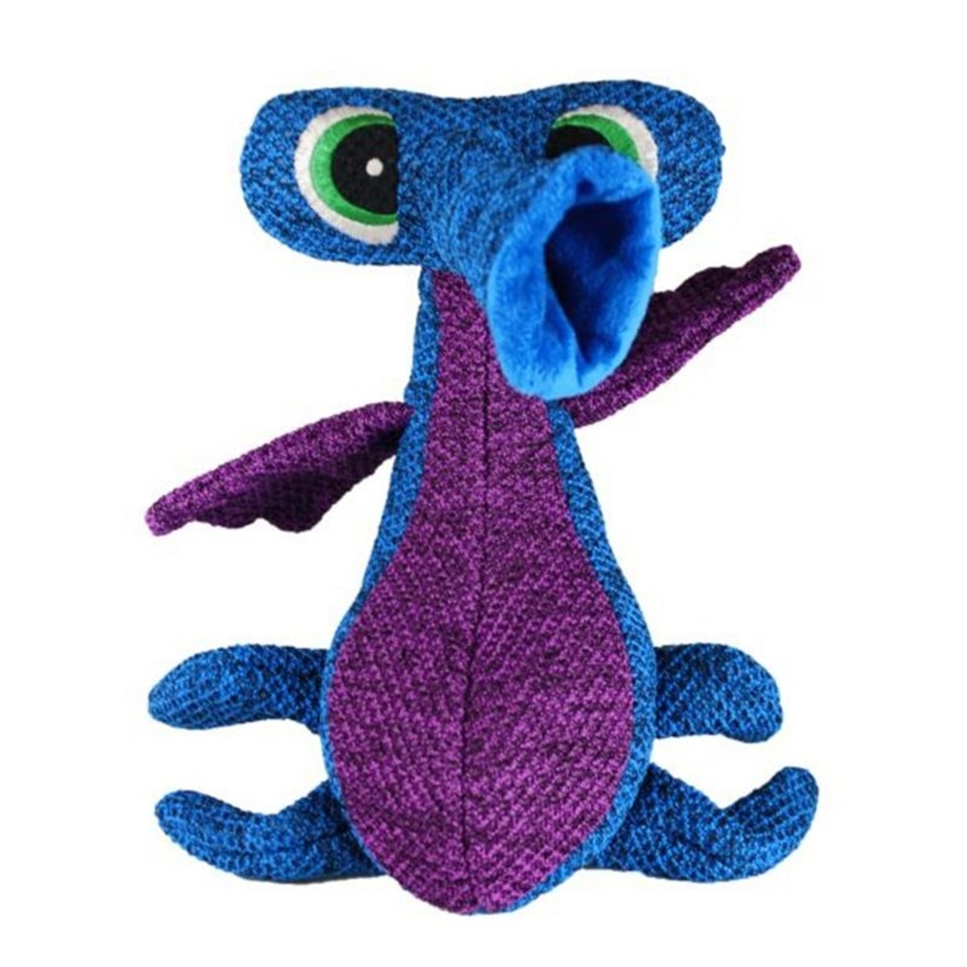 KONG Woozles Blue Medium Dog Toy