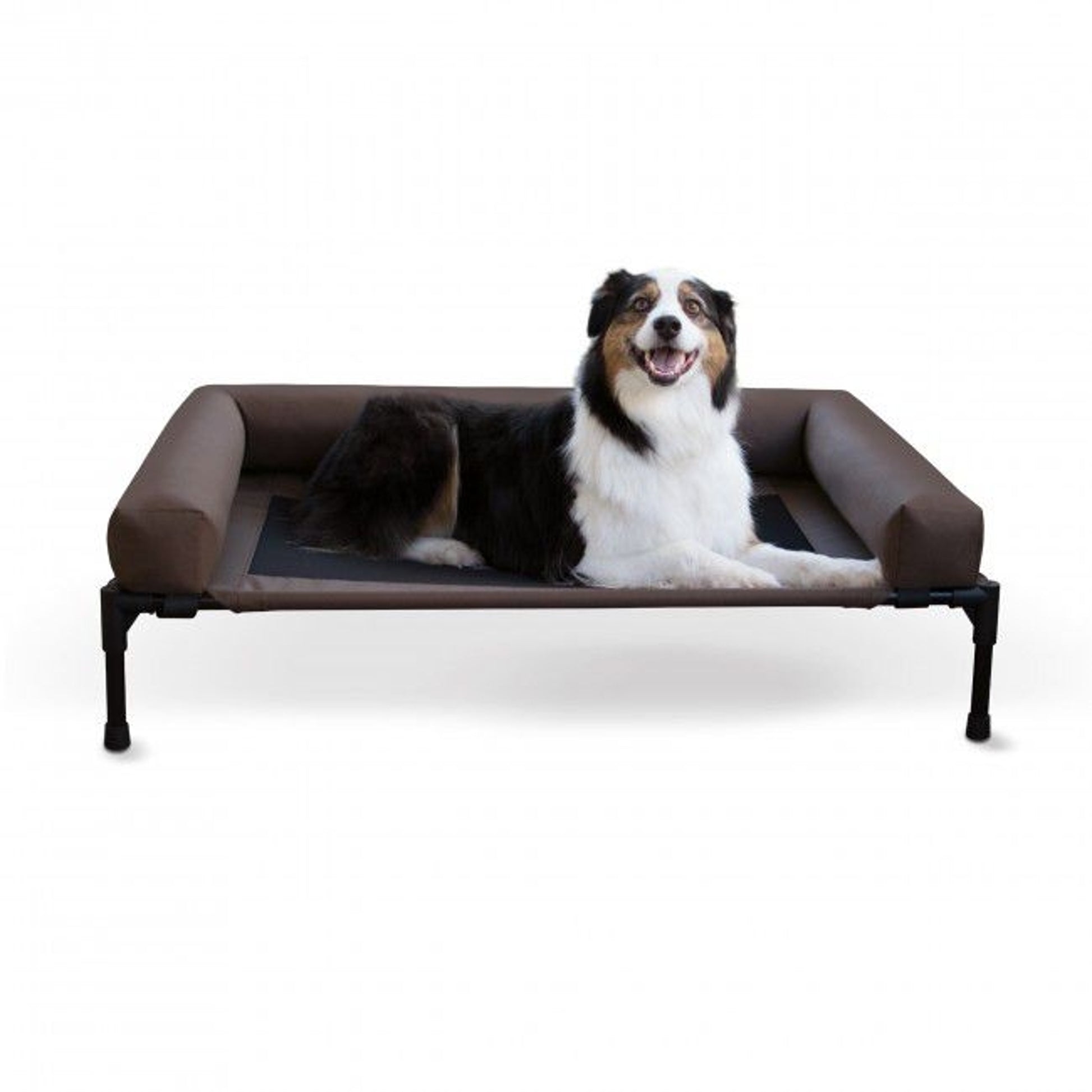 KH Mfg Chocolate Original Bolster Pet Cot