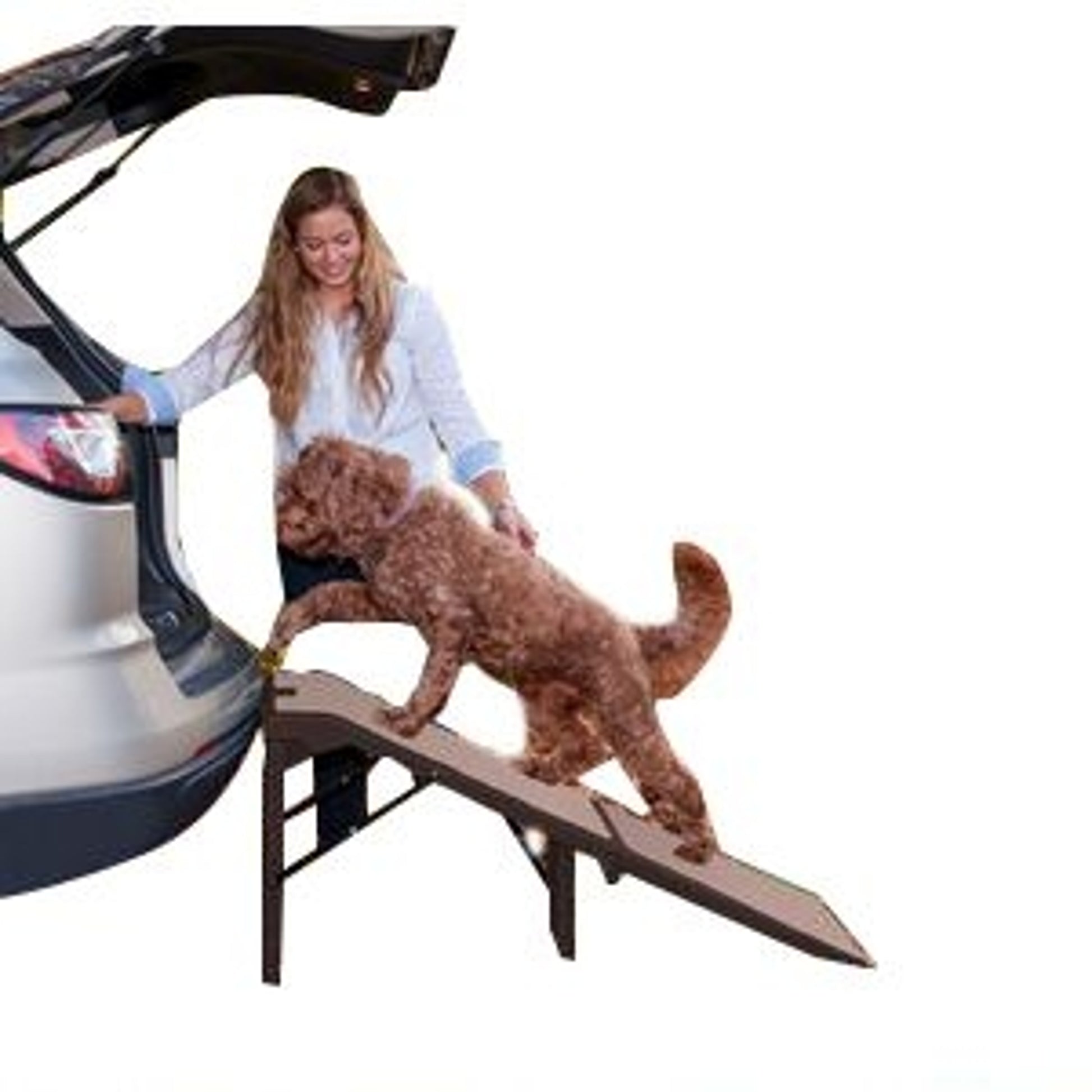 Pet Gear Free Standing Extra Wide SupertraX Ramp