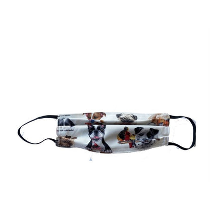 Fabric Face Mask Dog Pattern