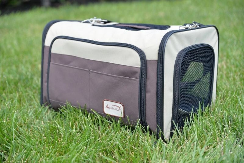 Armarkat PC102R Soft Sided Pet Travel Carrier