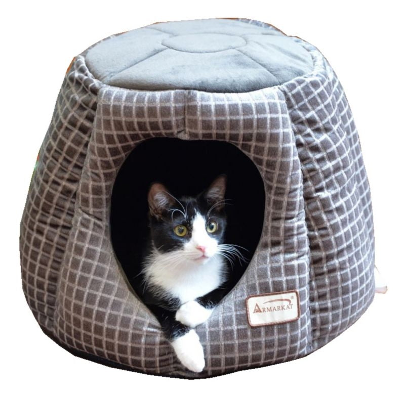 Armarkat Bronze/Silver Cave Cat Bed