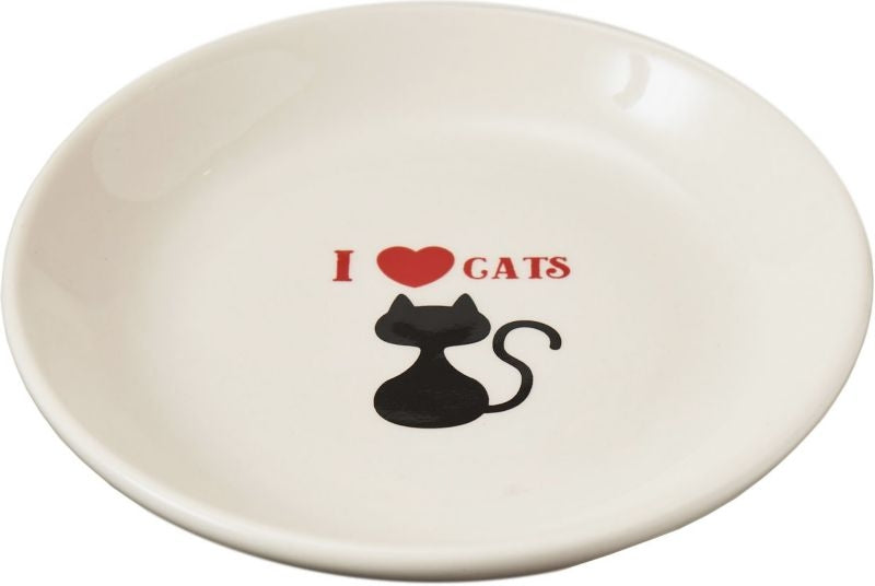Spot I Love Cats Stoneware Cat Saucer