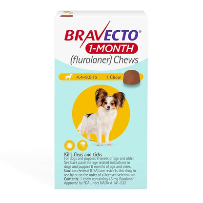 Bravecto Chews 1 Month Supply
