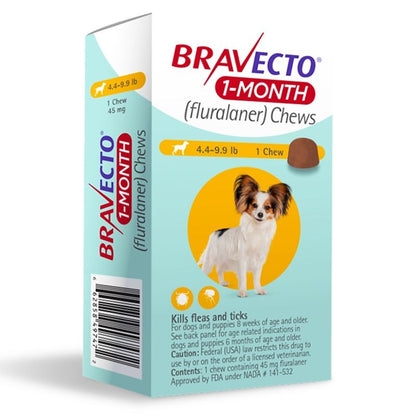 Bravecto Chews 1 Month Supply
