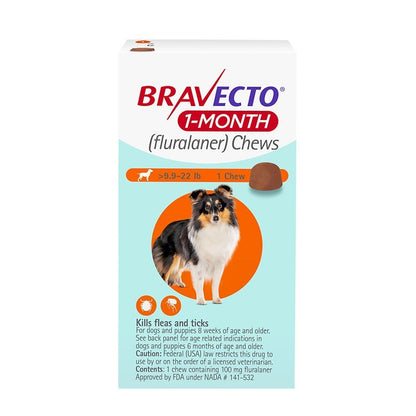 Bravecto Chews 1 Month Supply