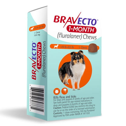 Bravecto Chews 1 Month Supply