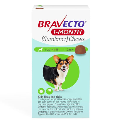 Bravecto Chews 1 Month Supply