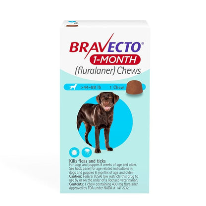Bravecto Chews 1 Month Supply