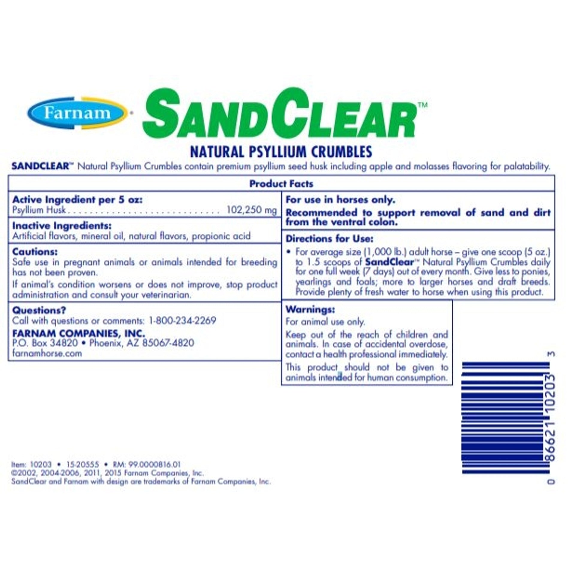 Farnam Sand Clear Digestive Aid