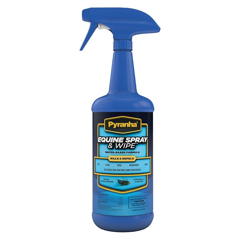 Pyranha Equine Spray n Wipe