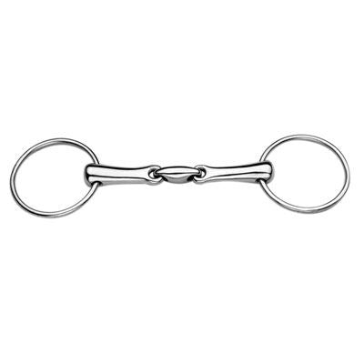 Korsteel Oval Link Loose Ring Snaffle Bit