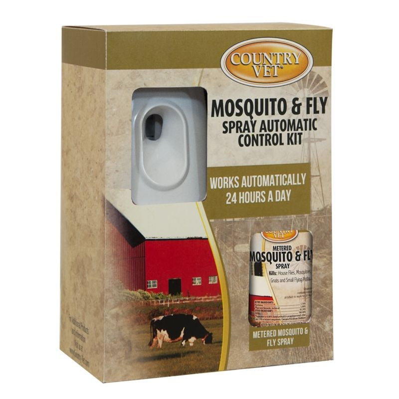 Country Vet Mosquito Fly Spray Auto Control Kit