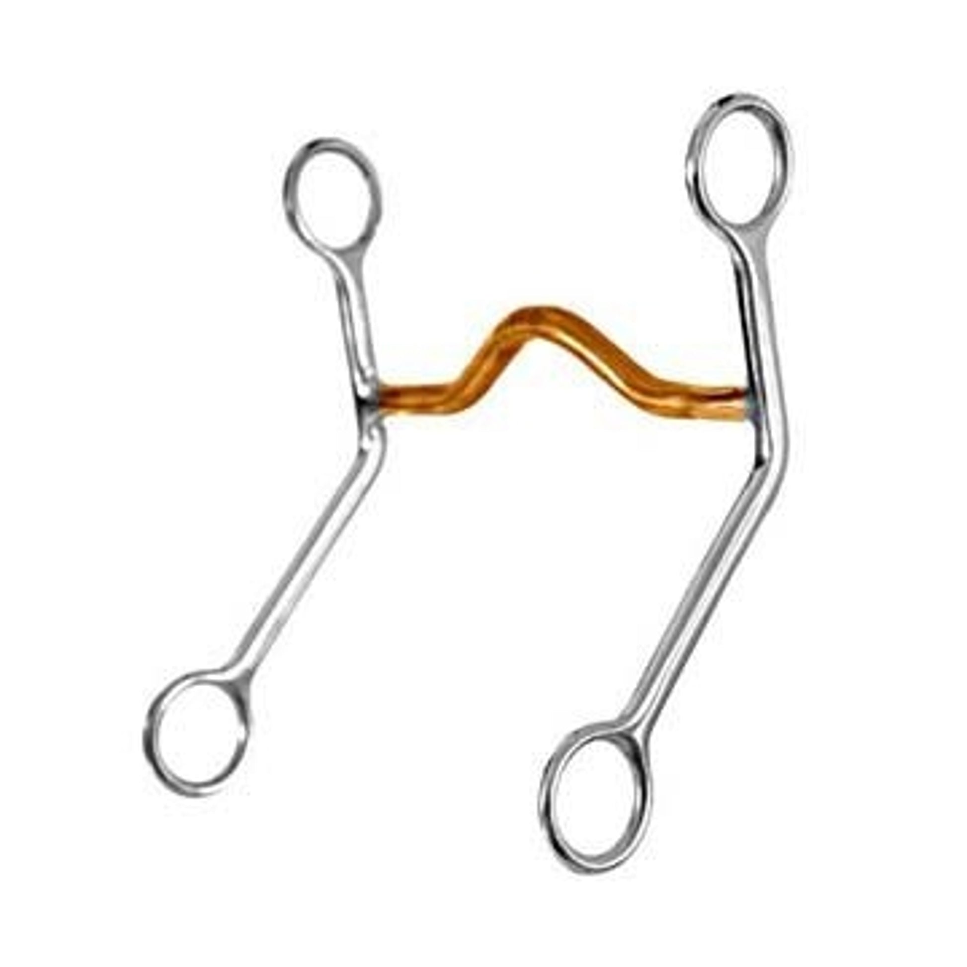 Western SS Copper Med Port Curb Bit