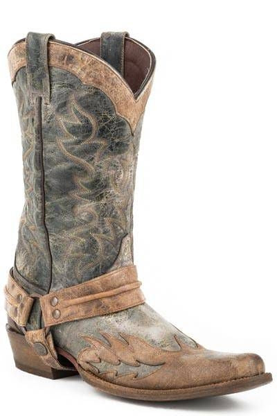 Sundance Kid Outlaw Cowboy Boots
