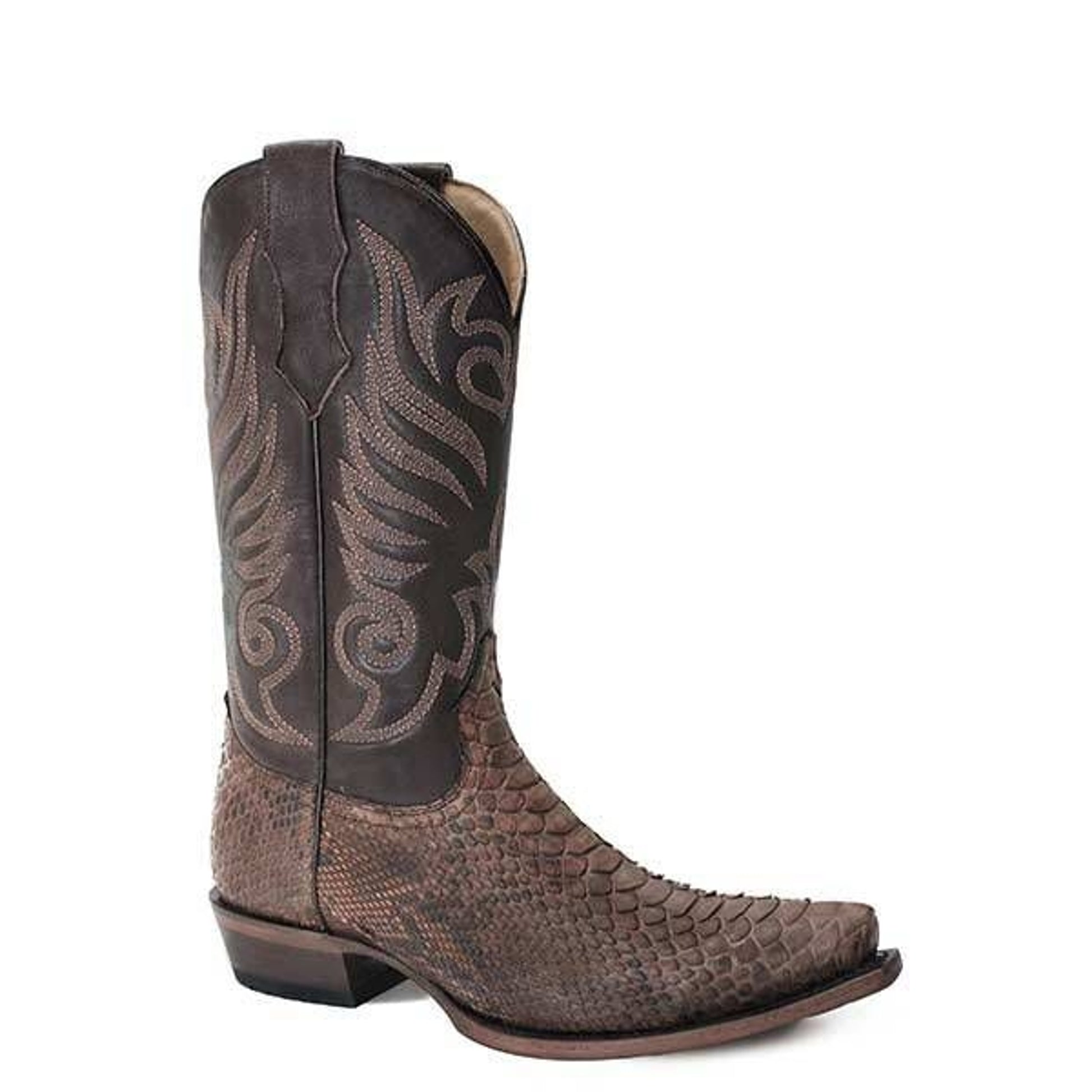 Stetson Mens Dynamite Cowboy Boots 11.5 D Brown