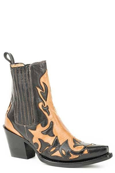 Stetson Ladies Cici Leather Boots 9 Clayton Black