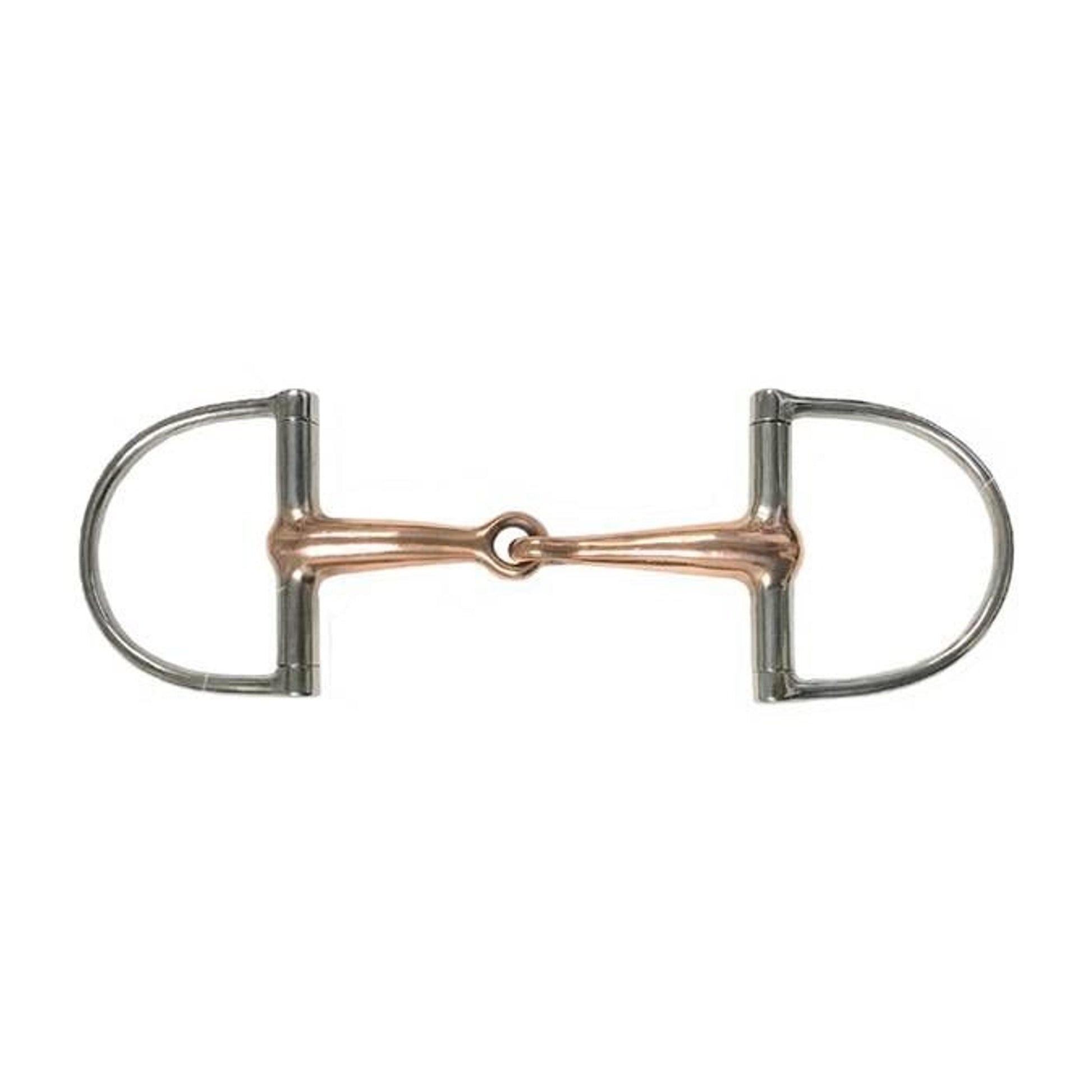 Jacks Copper Mouth Dee Ring Racing Bit