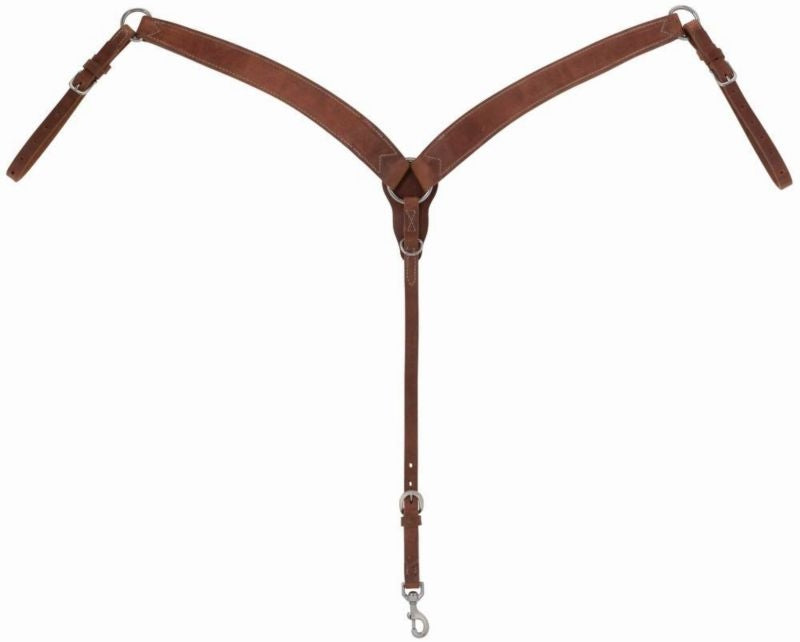 Weaver Protack Contoured Breast Collar Russet