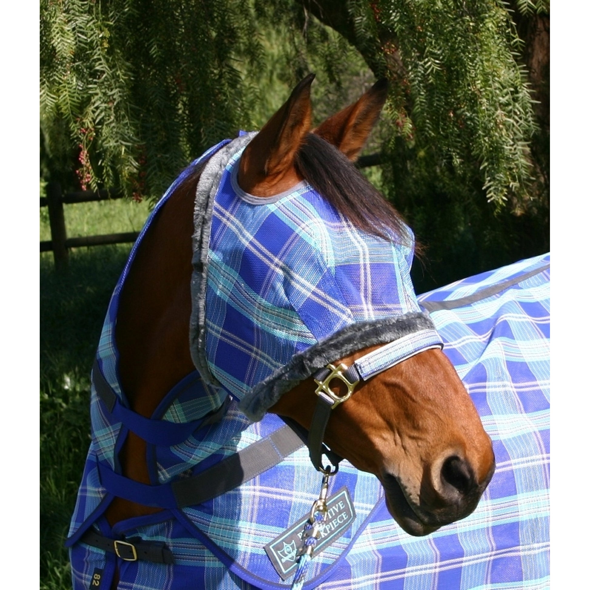 Kensington Fly Mask with Fleece Trim