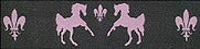 TuffRider Ladies Double Up Air Mesh Half Chap and Glove Set- Mocha- Small
